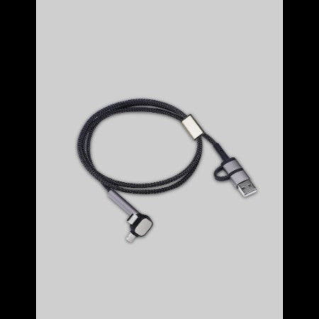 4-IN-1 PD CABLE – Versatile 1M Charging Cable with Phone Stand and Quick Charge Capability