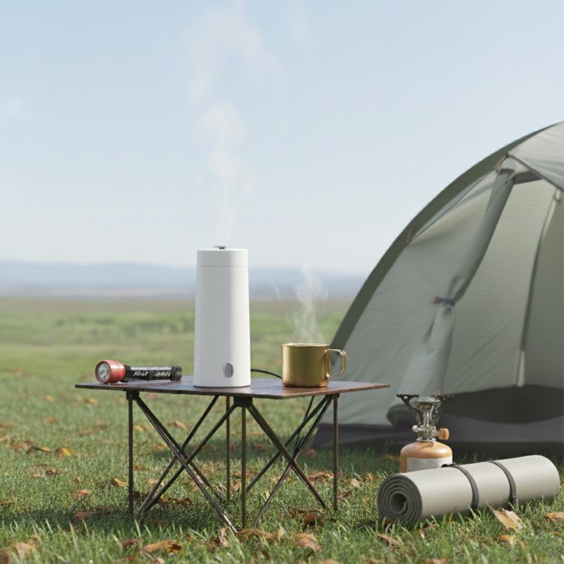 PORTABLE KETTLE ? Compact 350ML Travel Electric Kettle for Fast, Efficient Water Boiling On-the-Go
