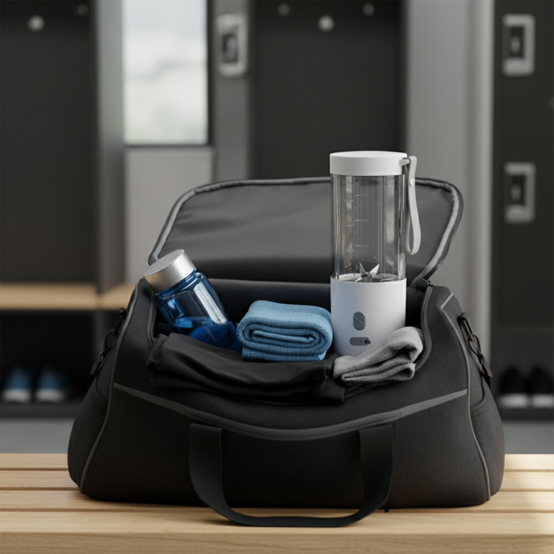 PORTABLE BLENDER ? Powerful 450ML Rechargeable Mixer for Smoothies & On-the-Go Blending with Up to 18 Uses Per Charge