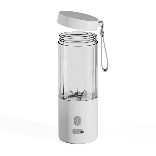 PORTABLE BLENDER ? Powerful 450ML Rechargeable Mixer for Smoothies & On-the-Go Blending with Up to 18 Uses Per Charge