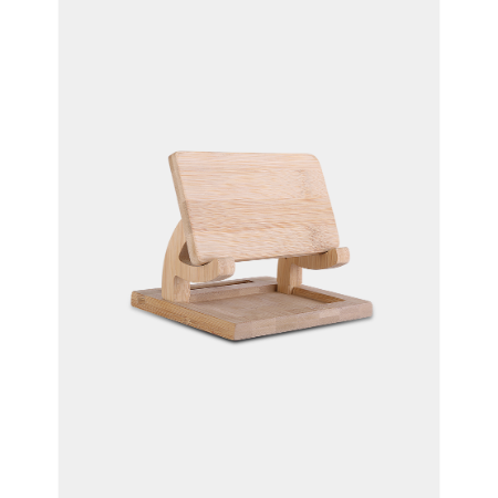 WIRELESS LOUNGE – Bamboo Desktop Organizer with Wireless Charger