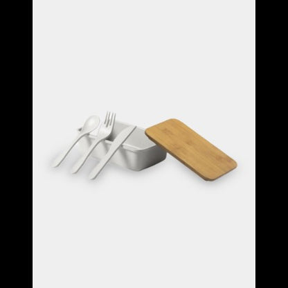 WHEAT LUNCH KIT – Eco-Friendly Reusable Lunch Box with Cutlery Set