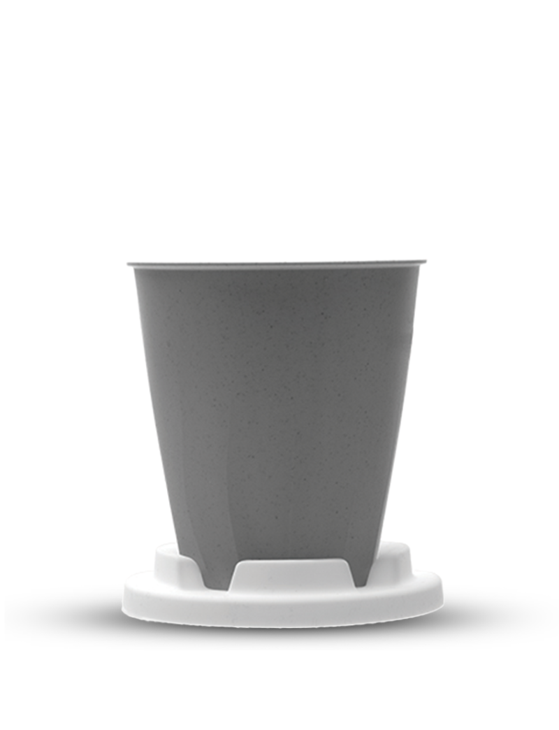BAMCUP Cup – 350ml Eco-Friendly Bamboo Fiber Drinking Cup with Silicone Cover