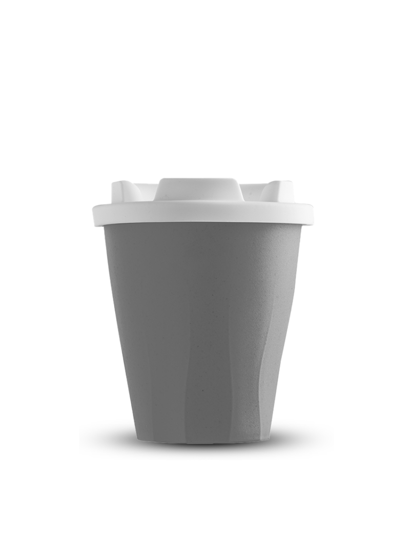 BAMCUP Cup – 350ml Eco-Friendly Bamboo Fiber Drinking Cup with Silicone Cover