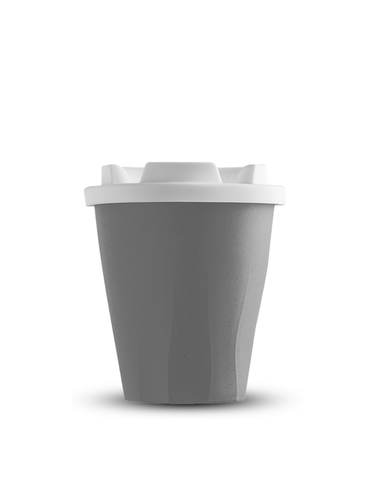 BAMCUP Cup – 350ml Eco-Friendly Bamboo Fiber Drinking Cup with Silicone Cover