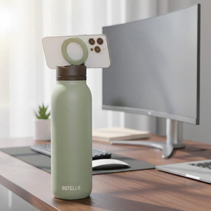 BOTELLA PRO – 900ml Multi-Functional Drink Bottle with Magnetic Phone Loop