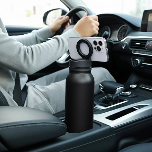 BOTELLA PRO – 900ml Multi-Functional Drink Bottle with Magnetic Phone Loop