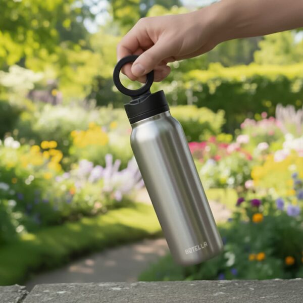 BOTELLA PRO – 900ml Multi-Functional Drink Bottle with Magnetic Phone Loop