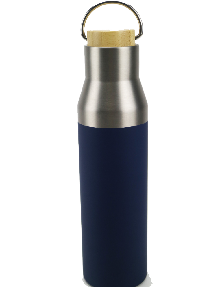 ECO FLASKS – 600ml Double Wall Flask with Bamboo Lid