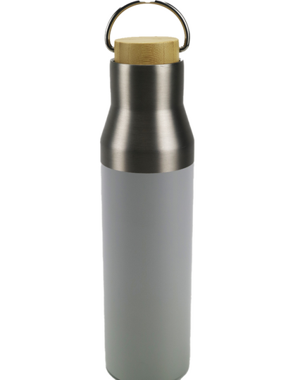 ECO FLASKS – 600ml Double Wall Flask with Bamboo Lid