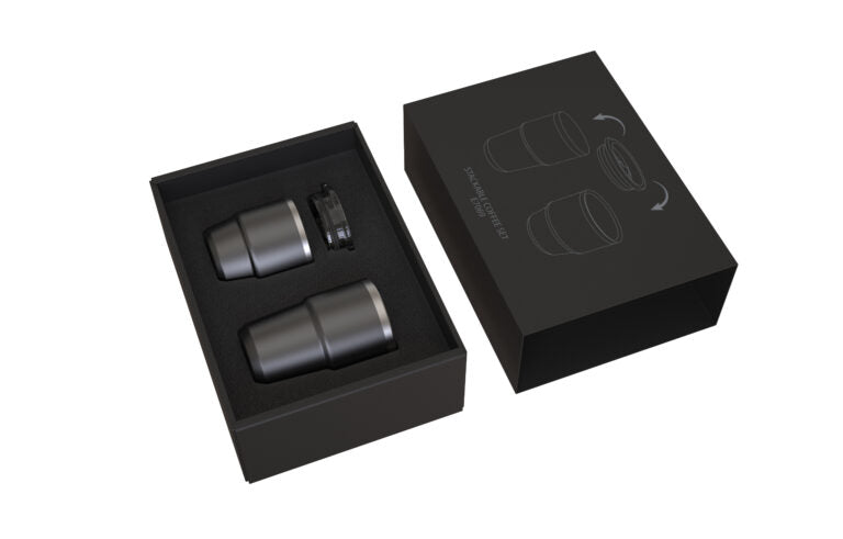 STACKABLE COFFEE SET
