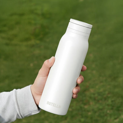 BOTELLA ULTRA 750ml Durable Eco-Friendly Stainless Steel Water Bottle with MagSafe Phone Holder & Wide Opening for Easy Cleaning