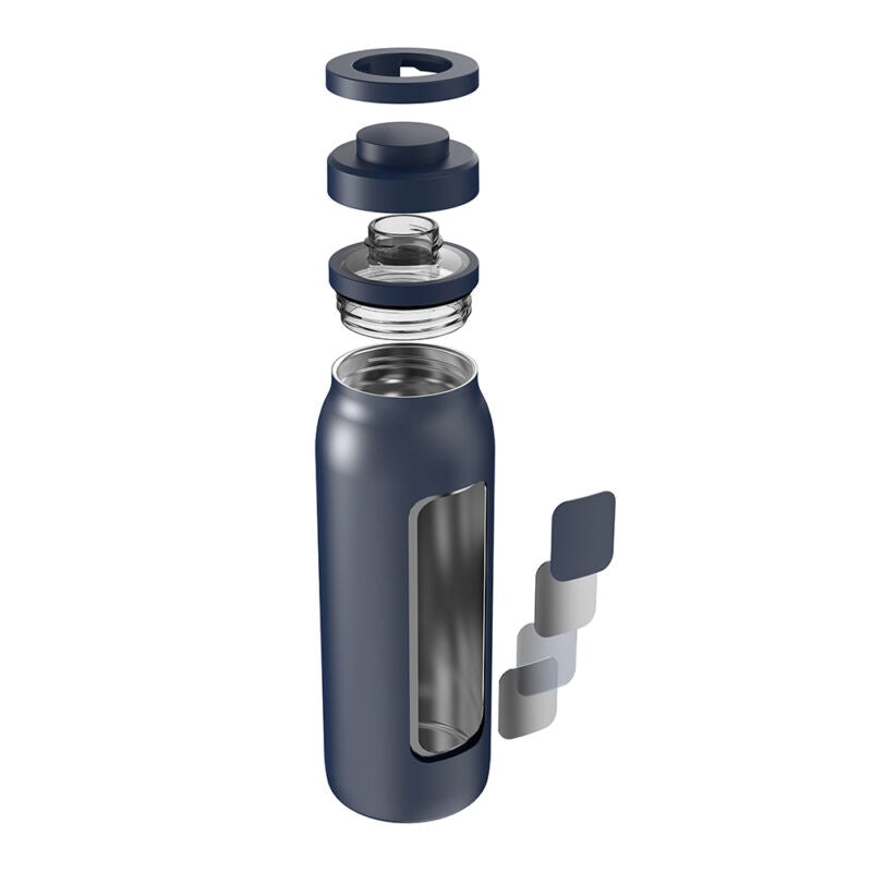 BOTELLA ULTRA 750ml Durable Eco-Friendly Stainless Steel Water Bottle with MagSafe Phone Holder & Wide Opening for Easy Cleaning