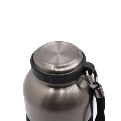 PRIME FLASK ? Premium 420ml Double-Wall Stainless Steel Flask with Vacuum Insulation & Leak-Proof Silicone Seal