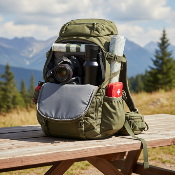 GAHWA GO SET ? Travel-Ready 500ml Vacuum-Insulated Bottle & 90ml Stackable Espresso Cup with Silicone-Sealed Lid