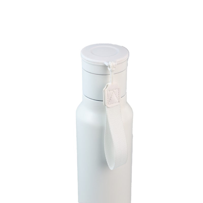 GAHWA GO SET ? Travel-Ready 500ml Vacuum-Insulated Bottle & 90ml Stackable Espresso Cup with Silicone-Sealed Lid