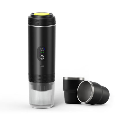 ESPRESSO-GO-SET – Compact 3-in-1 Coffee Maker with Battery Power, Dual Brew Modes & Dual Espresso Cups for On-the-Go Brewing