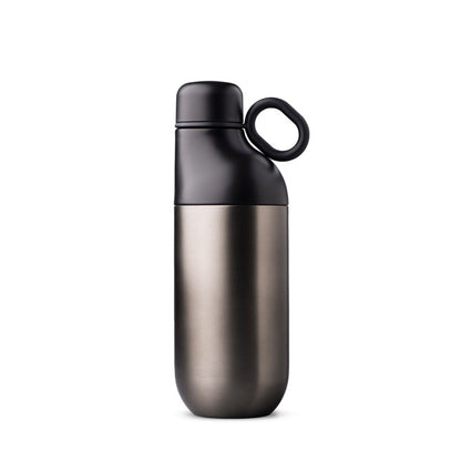 HOOKIPA set ? Smart Sustainable 2-in-1 Hydration Set with 500ml Bottle & 330ml Tumbler, Recycled Stainless Steel