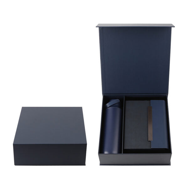 EMPLOYEE WELCOME SET ? Premium 5-Piece Onboarding Gift Pack with 600ml Vacuum Bottle, PU Notebook & Metal Pen