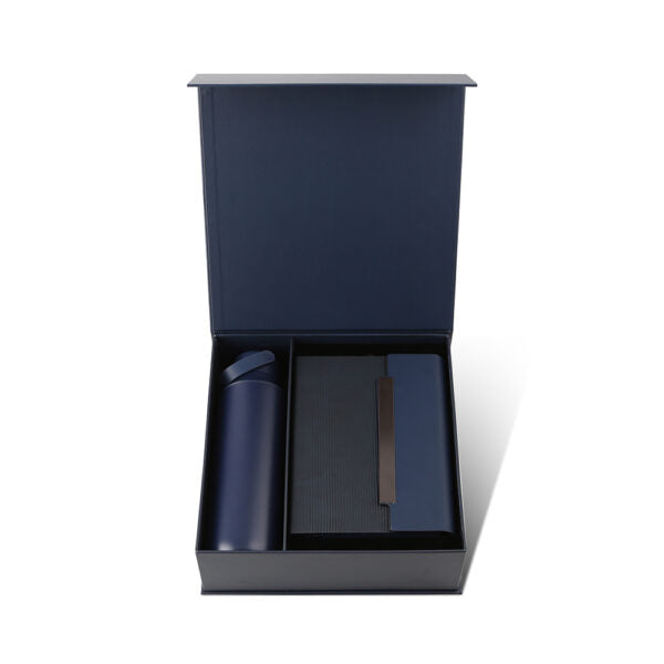 EMPLOYEE WELCOME SET ? Premium 5-Piece Onboarding Gift Pack with 600ml Vacuum Bottle, PU Notebook & Metal Pen