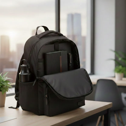 EMPLOYEE WELCOME SET ? Premium 5-Piece Onboarding Gift Pack with 600ml Vacuum Bottle, PU Notebook & Metal Pen