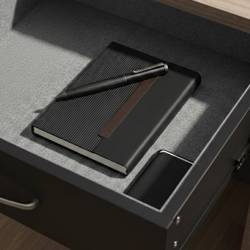 EMPLOYEE WELCOME SET ? Premium 5-Piece Onboarding Gift Pack with 600ml Vacuum Bottle, PU Notebook & Metal Pen