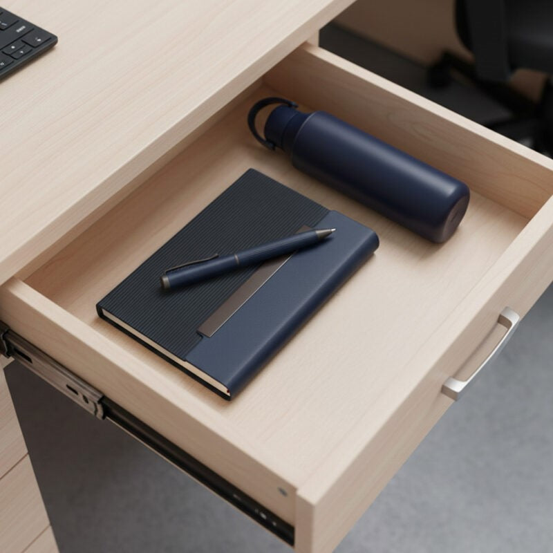 EMPLOYEE WELCOME SET ? Premium 5-Piece Onboarding Gift Pack with 600ml Vacuum Bottle, PU Notebook & Metal Pen