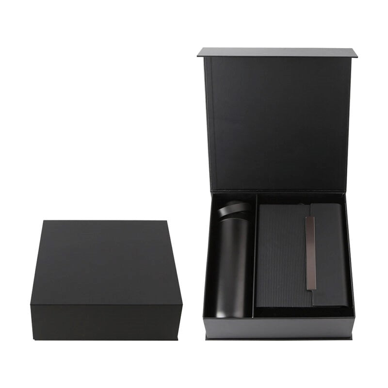 EMPLOYEE WELCOME SET ? Premium 5-Piece Onboarding Gift Pack with 600ml Vacuum Bottle, PU Notebook & Metal Pen