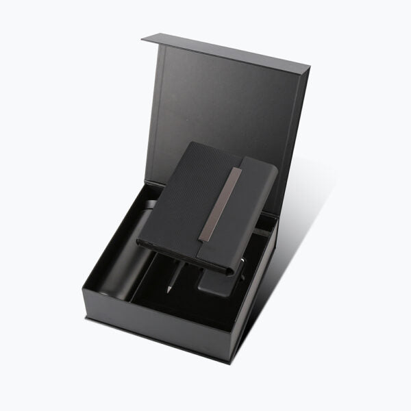 EMPLOYEE WELCOME SET ? Premium 5-Piece Onboarding Gift Pack with 600ml Vacuum Bottle, PU Notebook & Metal Pen