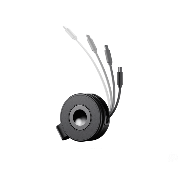 2n1 YOYO – Compact 15W Wireless Charger with Retractable Cable & Dual Watch Compatibility for Apple & Samsung