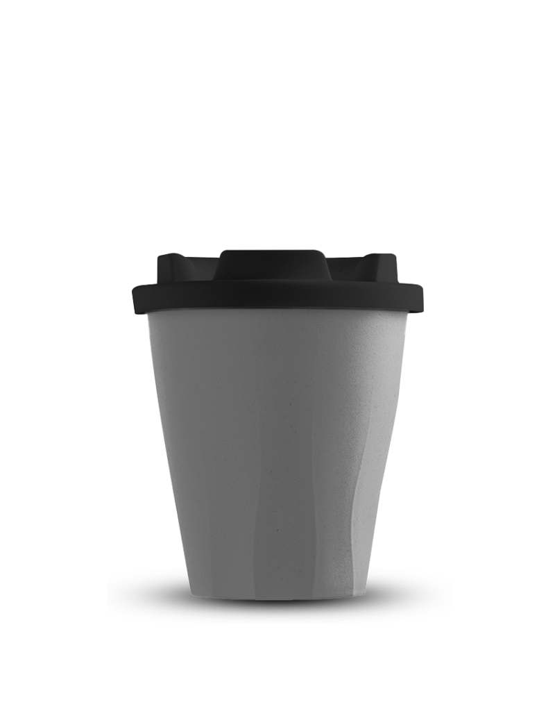 BAMCUP Cup – 350ml Eco-Friendly Bamboo Fiber Drinking Cup with Silicone Cover