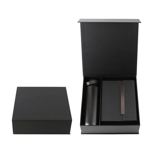 EMPLOYEE WELCOME SET – Premium 5-Piece Onboarding Gift Pack with 600ml Vacuum Bottle, PU Notebook & Metal Pen