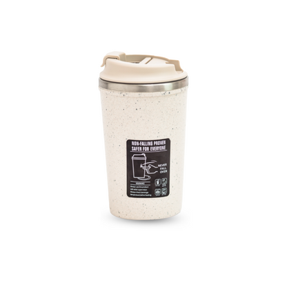 COFI MUG – 350ml Eco-Friendly Double Wall Suction Mug